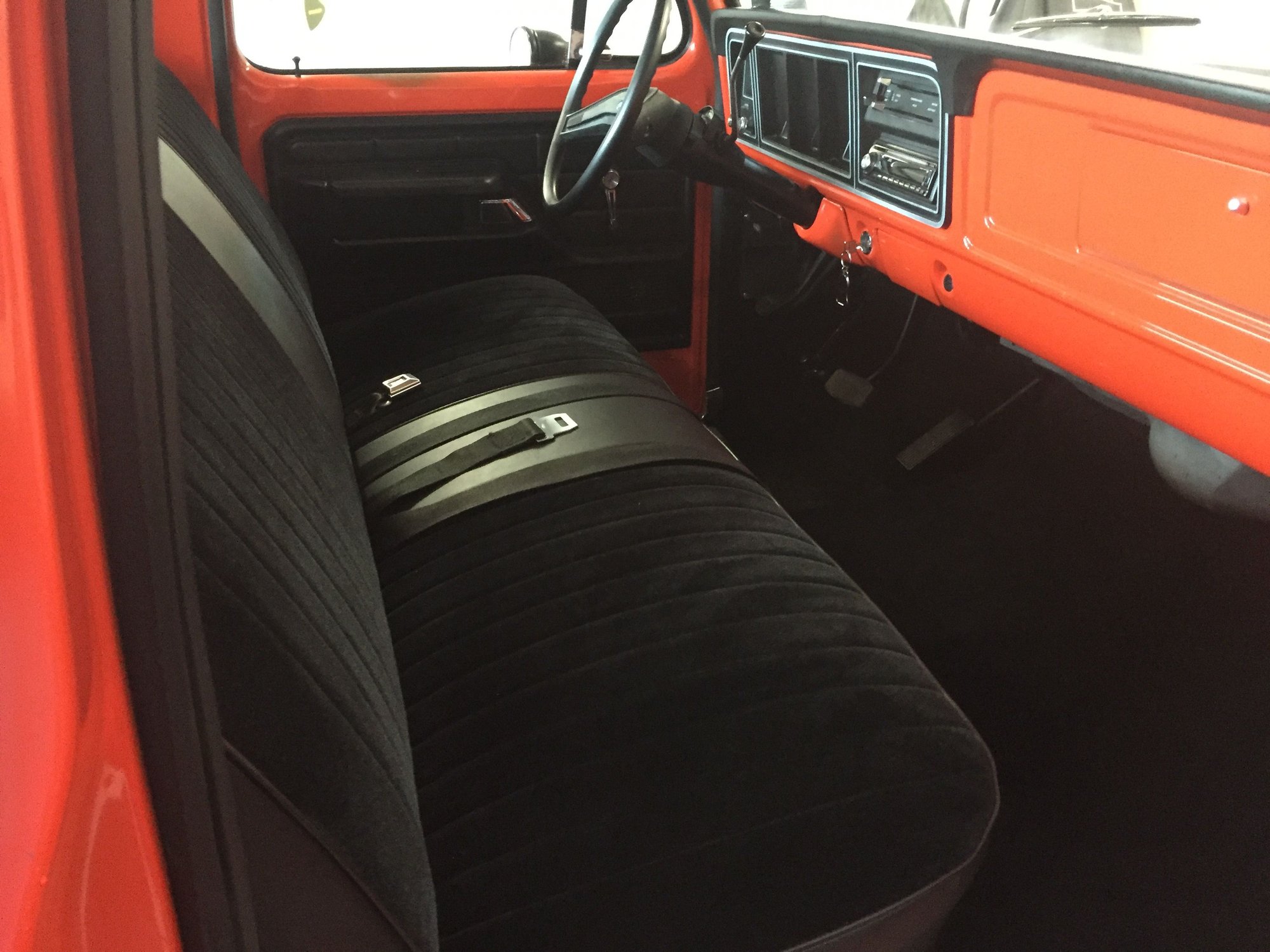 1975 Ford F-100 - 1975 Ford F-100 SHORT BED 2WD ORIGINAL 302 AUTOMATIC RESTOMOD - Used - VIN F10GNX03355 - 56,400 Miles - 8 cyl - 2WD - Automatic - Truck - Orange - Spring Mills, PA 16875, United States