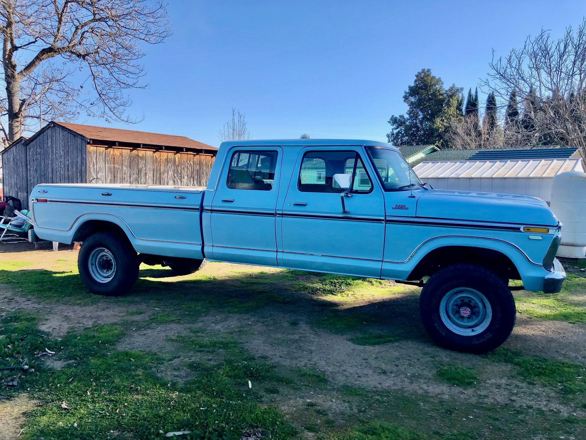 Greaser's '77 Ford F350 Long-bed Crew