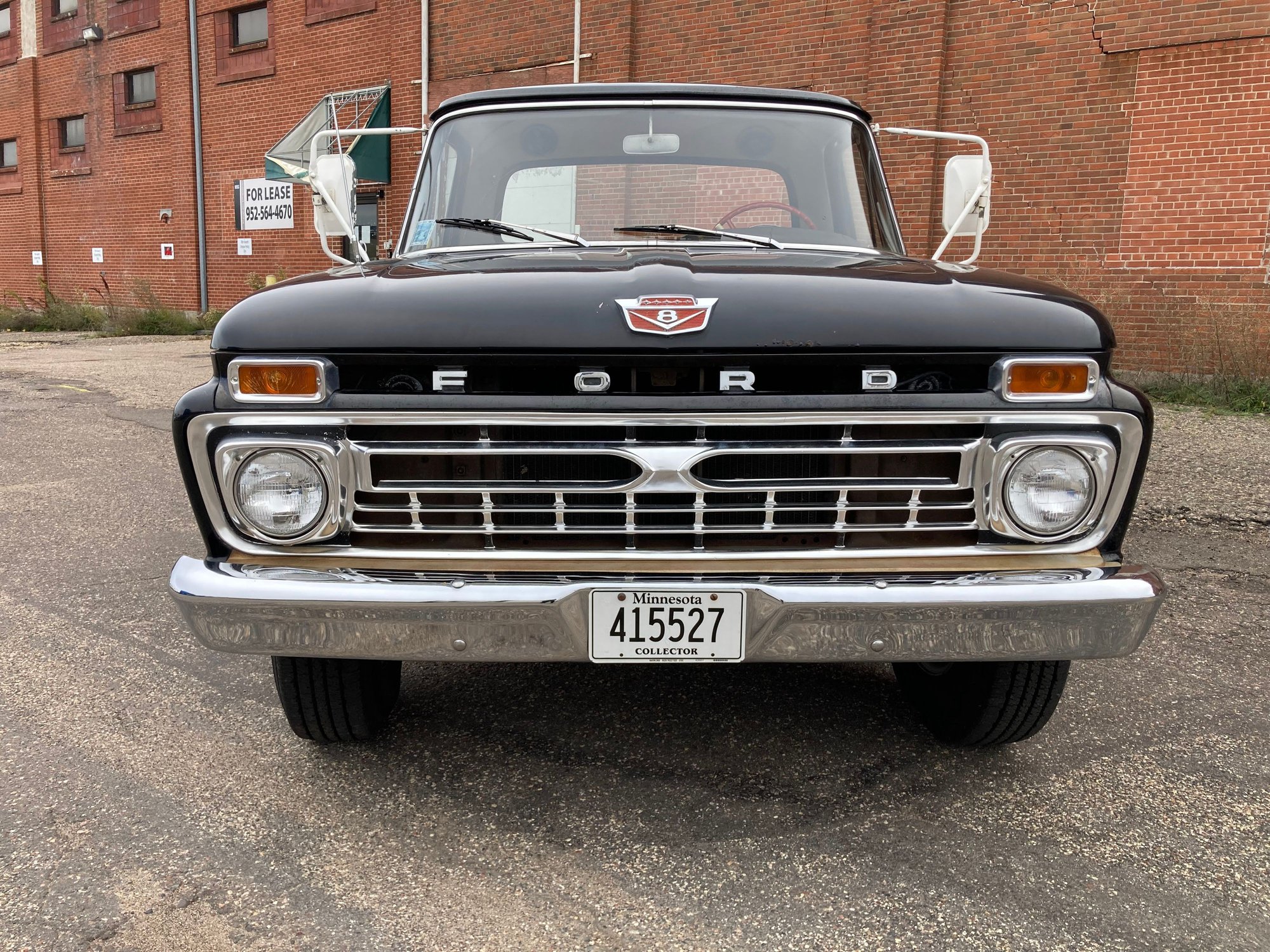 1966 Ford F-250 - Online Auction: Single-family-owned 1966 Ford F-250 Camper Special - Used - VIN F25YL824997 - 95,000 Miles - 8 cyl - 2WD - Automatic - Truck - Black - Minneapolis, MN 55406, United States