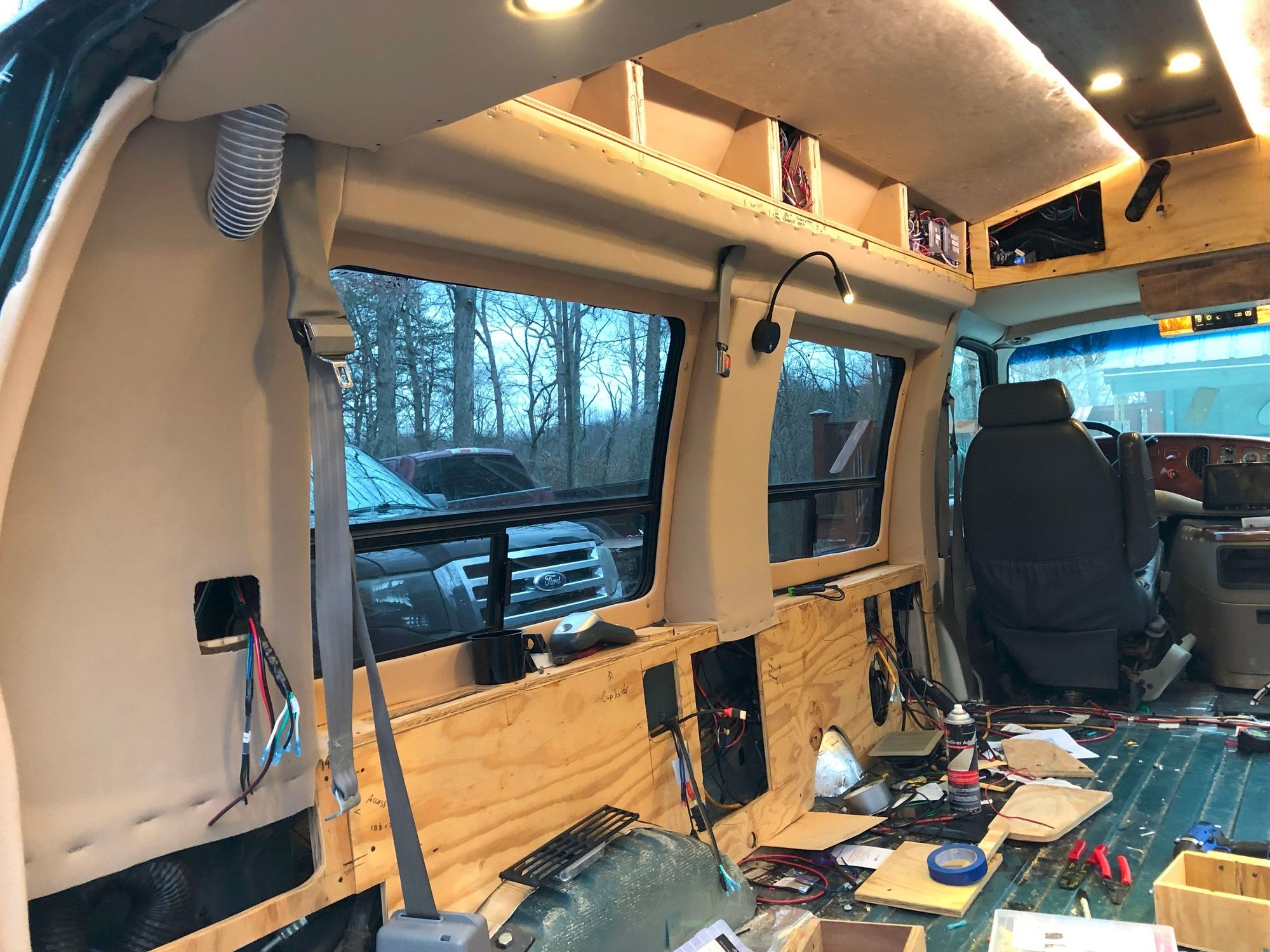 All pillar panels installed