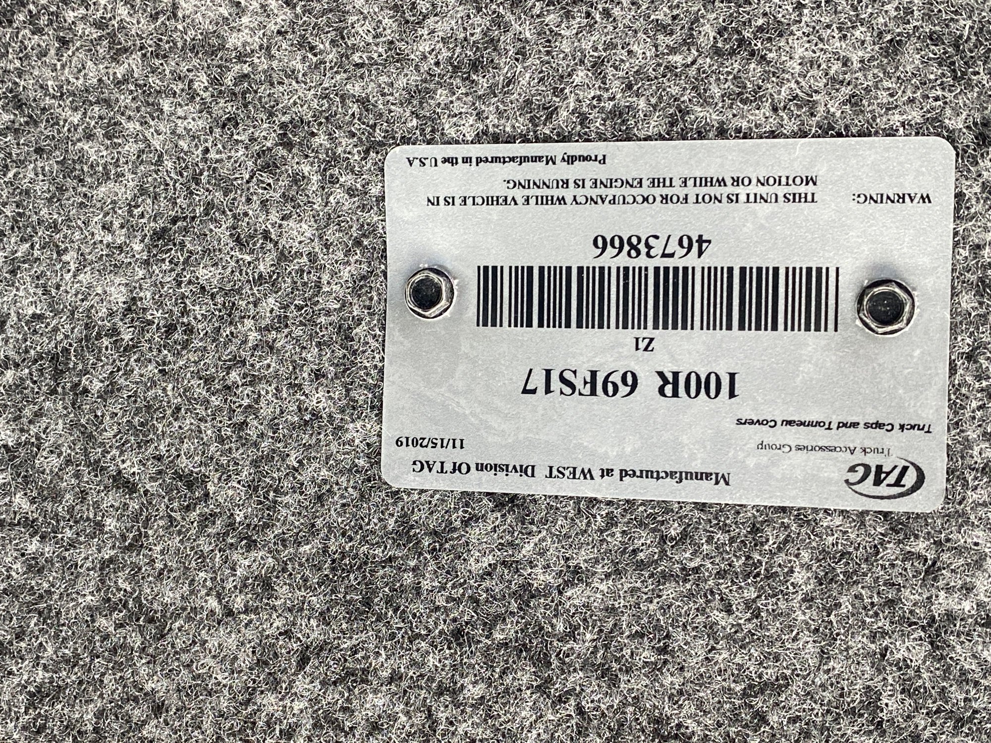 Exterior Body Parts - Leer 100R With Windoors 17+ Superduty Short Beds - Used - 2017 to 2020 Ford 3/4 Ton Pickup - Corona, CA 92879, United States