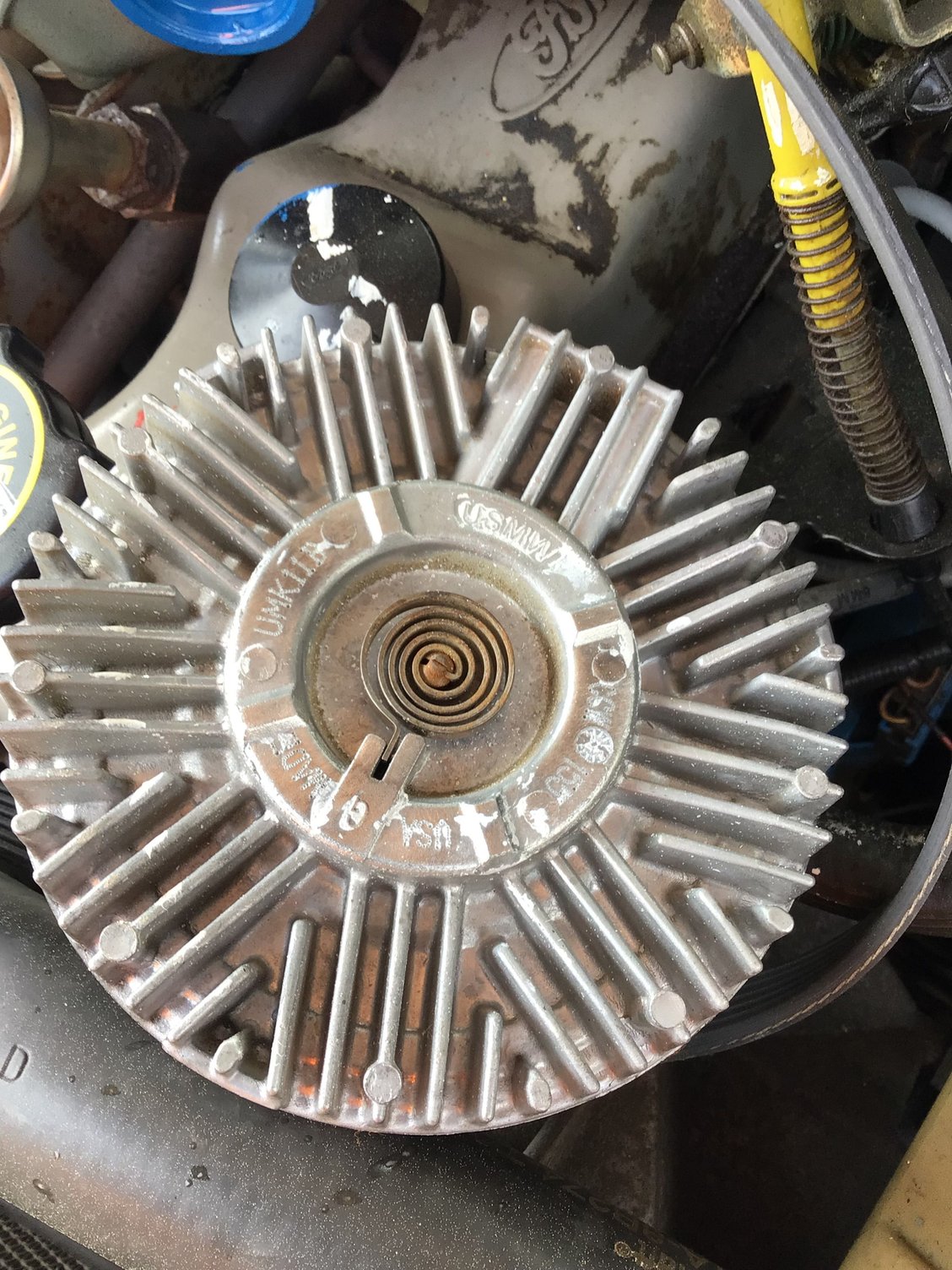 4.9 water pump pulley Ford Truck Enthusiasts Forums