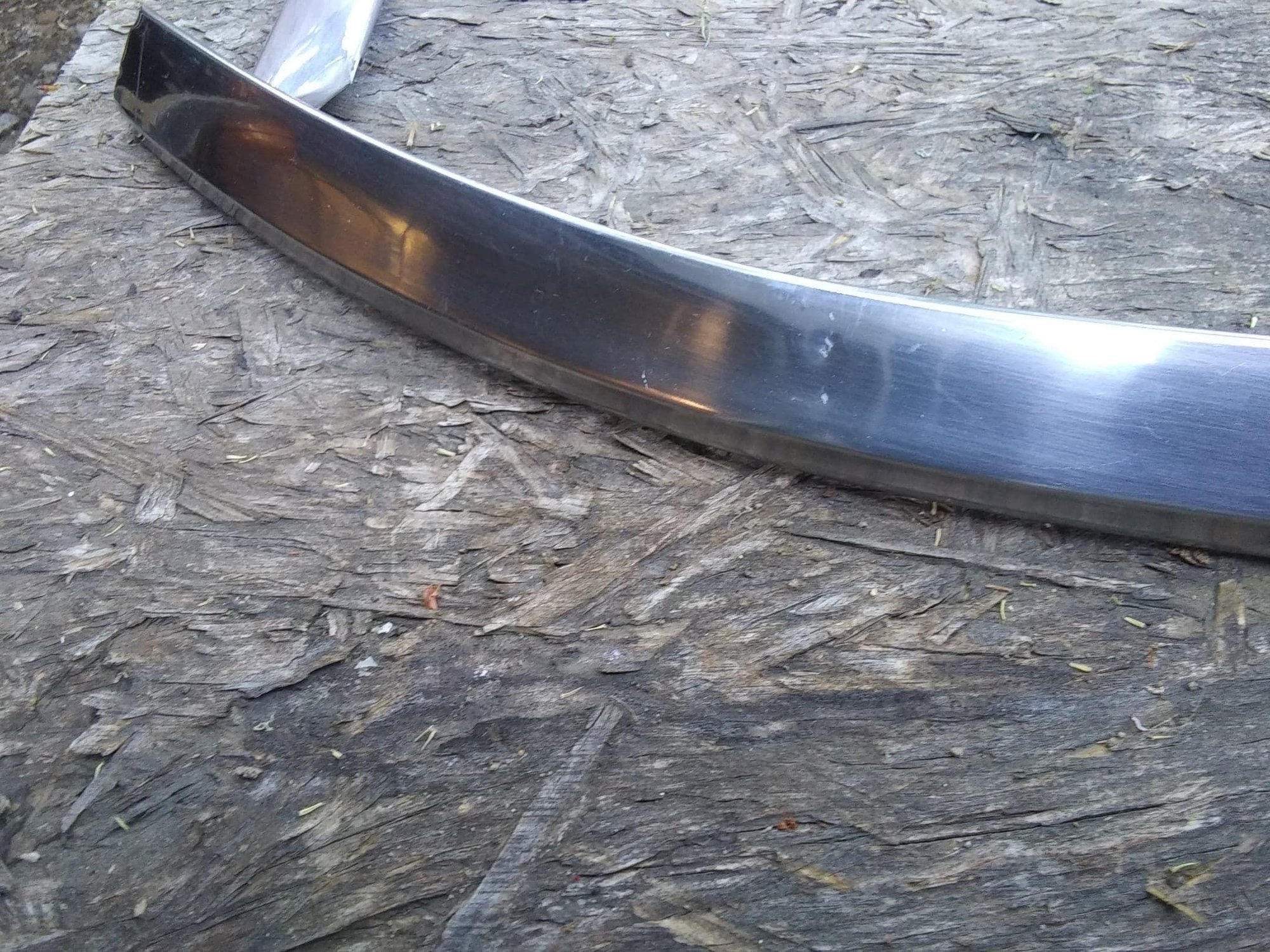 Exterior Body Parts - Wide Stainless Steel Windshield Molding - Used - 1973 to 1979 Ford 1/2 Ton Pickup - Mt. Gay, WV 25637, United States