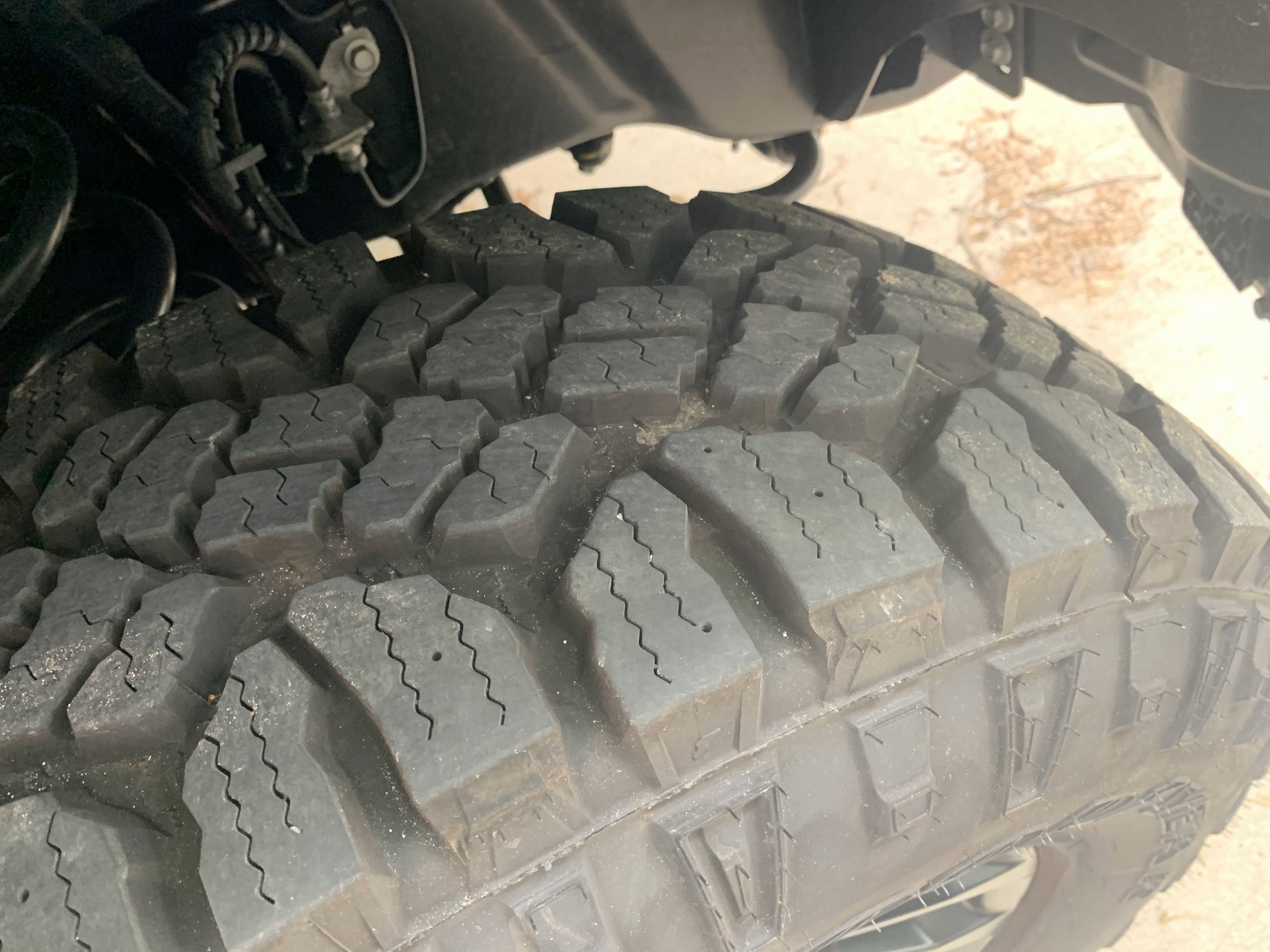 Wheels and Tires/Axles - Goodyear Duratrac Ford Tremor F250 F350 Wheels Tires - Used - 2005 to 2020 Ford F-250 Super Duty - 2005 to 2020 Ford F-350 Super Duty - Linden, MI 48451, United States