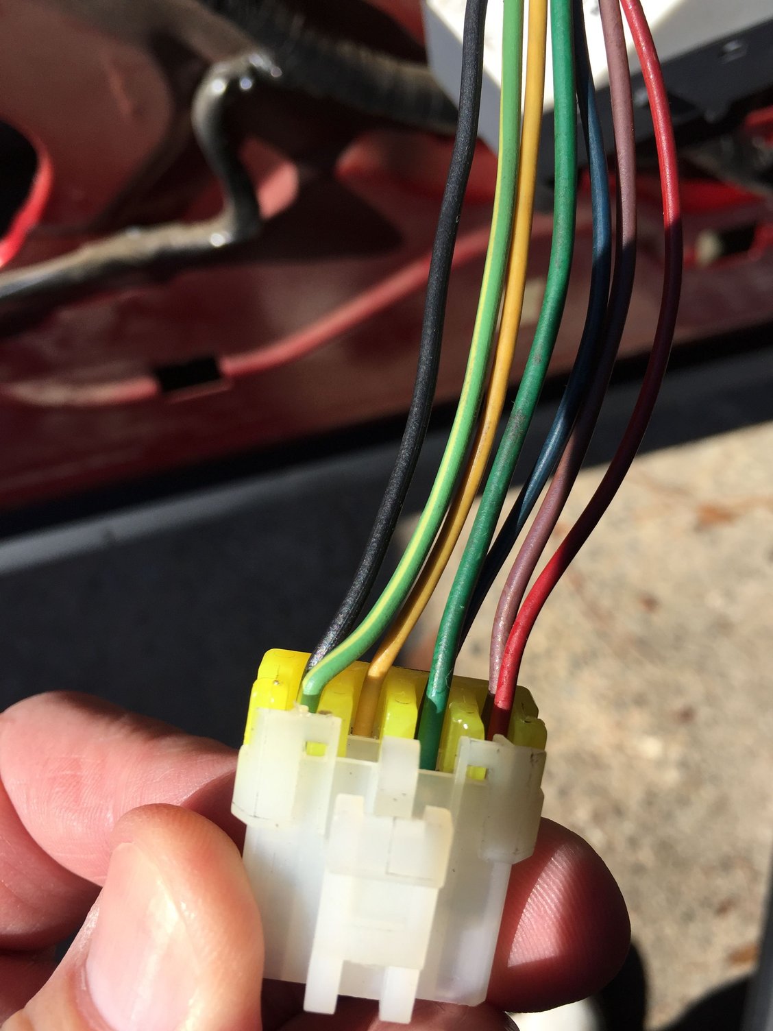 Found fix for left/right mirror movement reversed Ford Truck