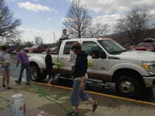 This is the way to clean a truck