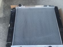 New all aluminum radiator