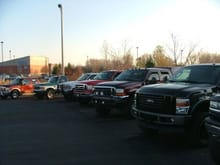 Lots of nice trucks