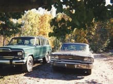 83 Wagoneer-the only thing I've ever owned that wasn't a Ford. And my 63 Galaxie 500--The Phat Car