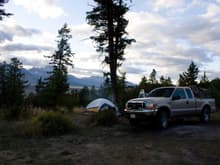 Camp in the Tetons