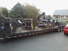 Picked up a load of snow blowers and delivered them to Central Iowa.