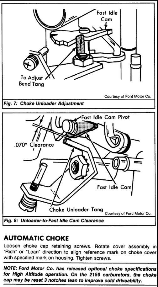 MC 2150 Carb bowl empty's overnight Ford Truck Enthusiasts Forums