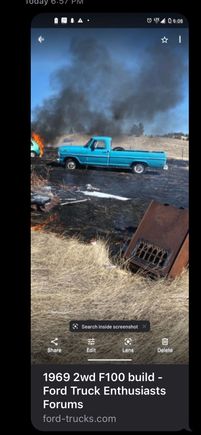 If you look in the corner, you’ll see the 1995 surf green golf on fire. That was the car I learned to drive a manual on and it’s quite a rare find only 1,000 in the United States painted surf green in 1995.
