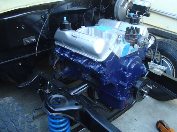Long block installed