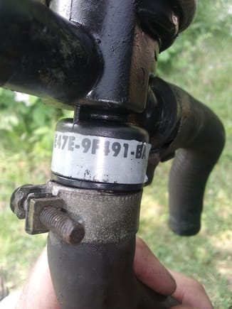 Divert valve part number.