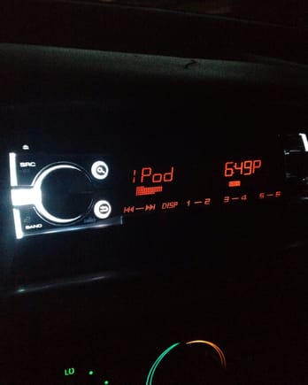 New head unit for the sound system