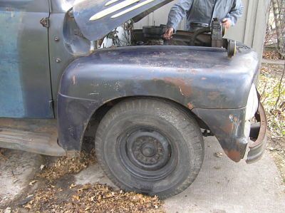 almost ready for a tow down the block in gear