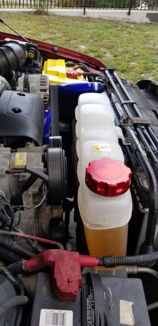 02 7.3L Harmonic High Frequency Vibration at idle Vibrates Engine and