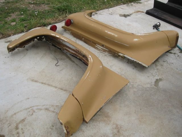 Exterior Body Parts - 1961-1966 f600 front fenders, running boards, valance - Used - 1961 to 1966 Ford F600 - Beverly, KS 67423, United States