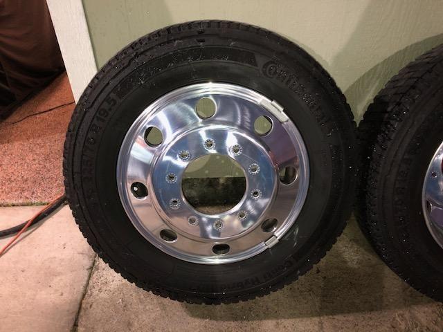 Wheels and Tires/Axles - 2019 F450 wheels & tires 19.5 - Used - San Diego, CA 92110, United States