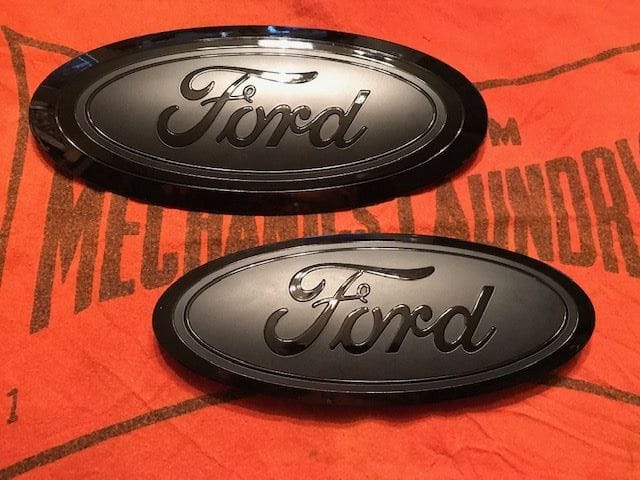 2017 - 2020 F250 F350 Ford Super Duty Painted Emblems Black - Ford ...