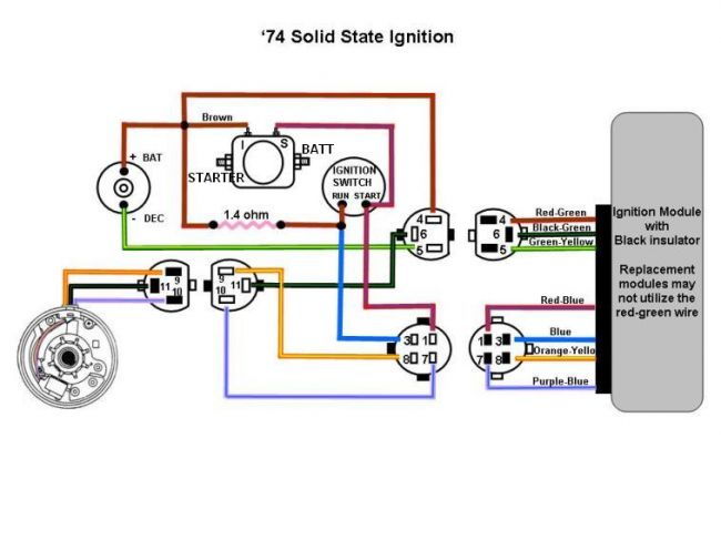 ford 3 wire alternator wiring diagram