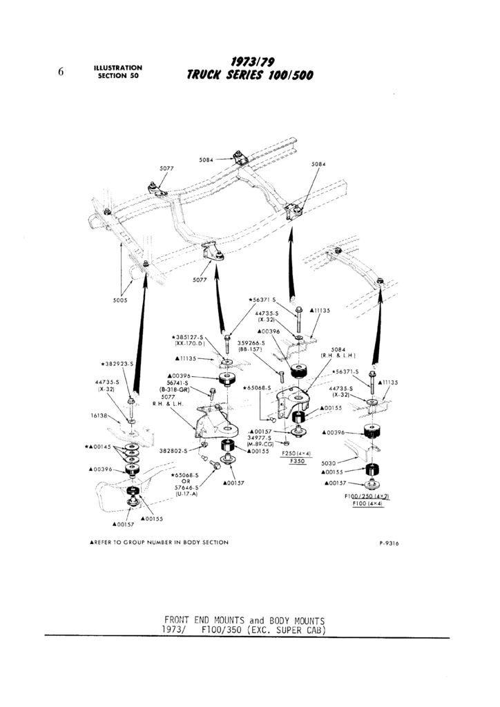 78 f150 body mounts Ford Truck Enthusiasts Forums