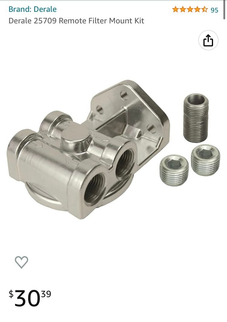 Oil cooler delete on a 1992 460 Ford Truck Enthusiasts Forums