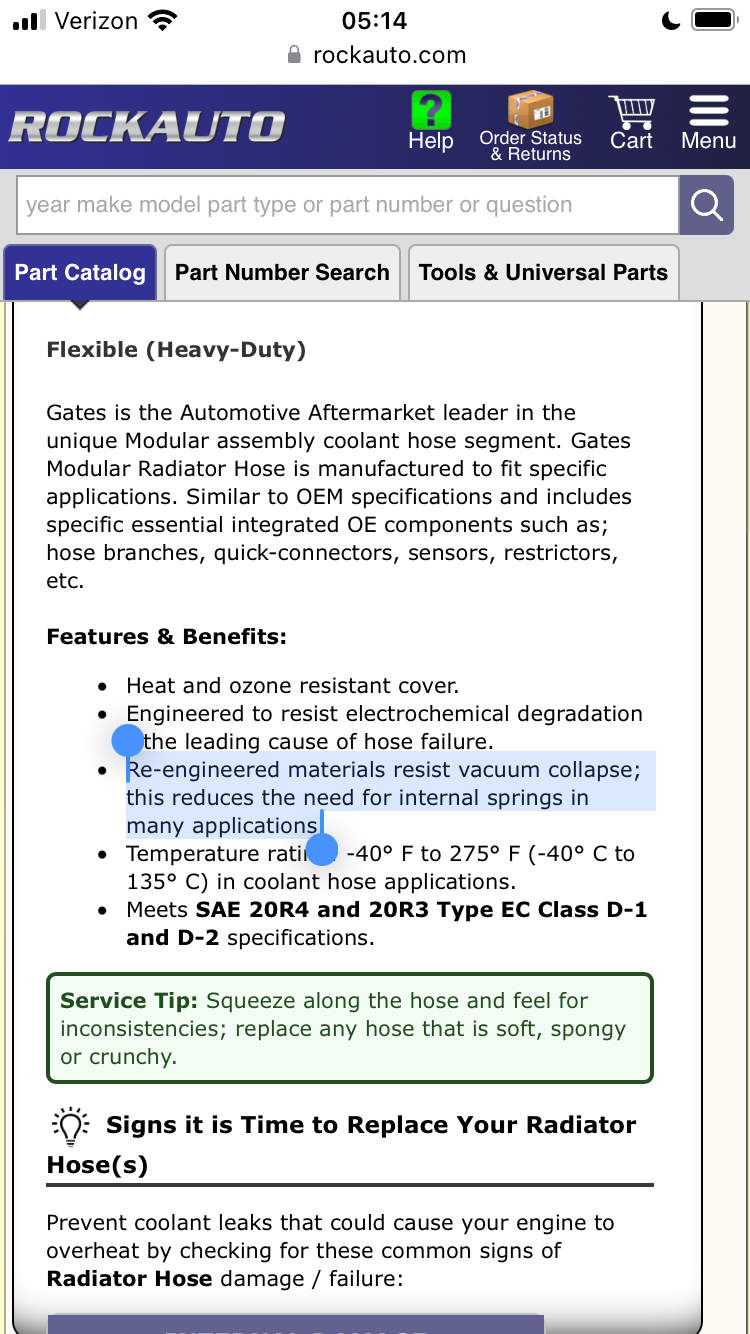 Lower Radiator Hose Spring? Ford Truck Enthusiasts Forums