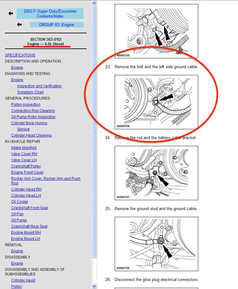 Wiring Diagram PDF: 2003 6 0 Power Stroke Engine Compartment Diagram