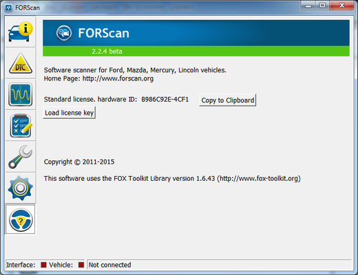 FORScan is a software scanner for Ford, Mazda, Lincoln and Mercury vehicles
