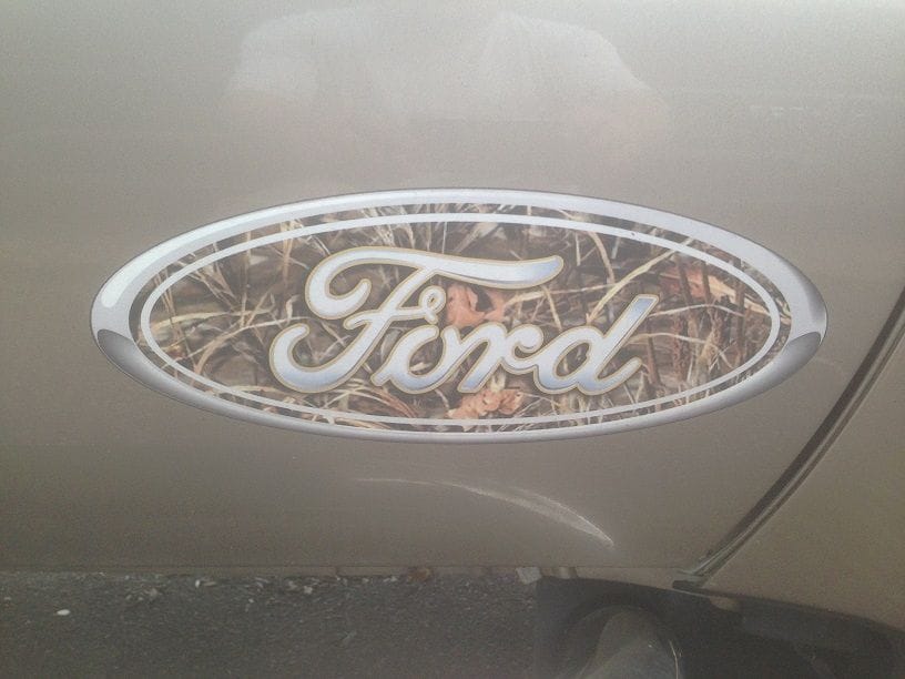 Ford truck camo decals #9