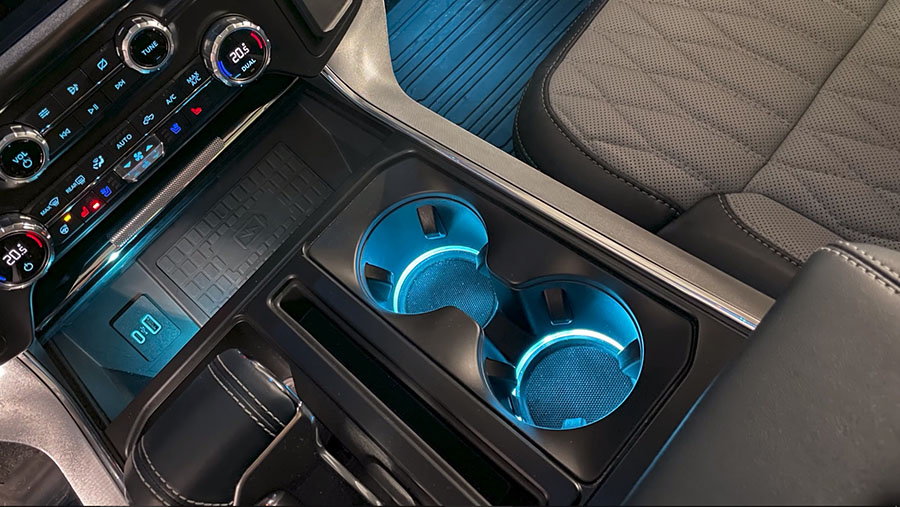 homoseksuel syre region Cup Holder Ambient Lighting on 2022s - Ford Truck Enthusiasts Forums