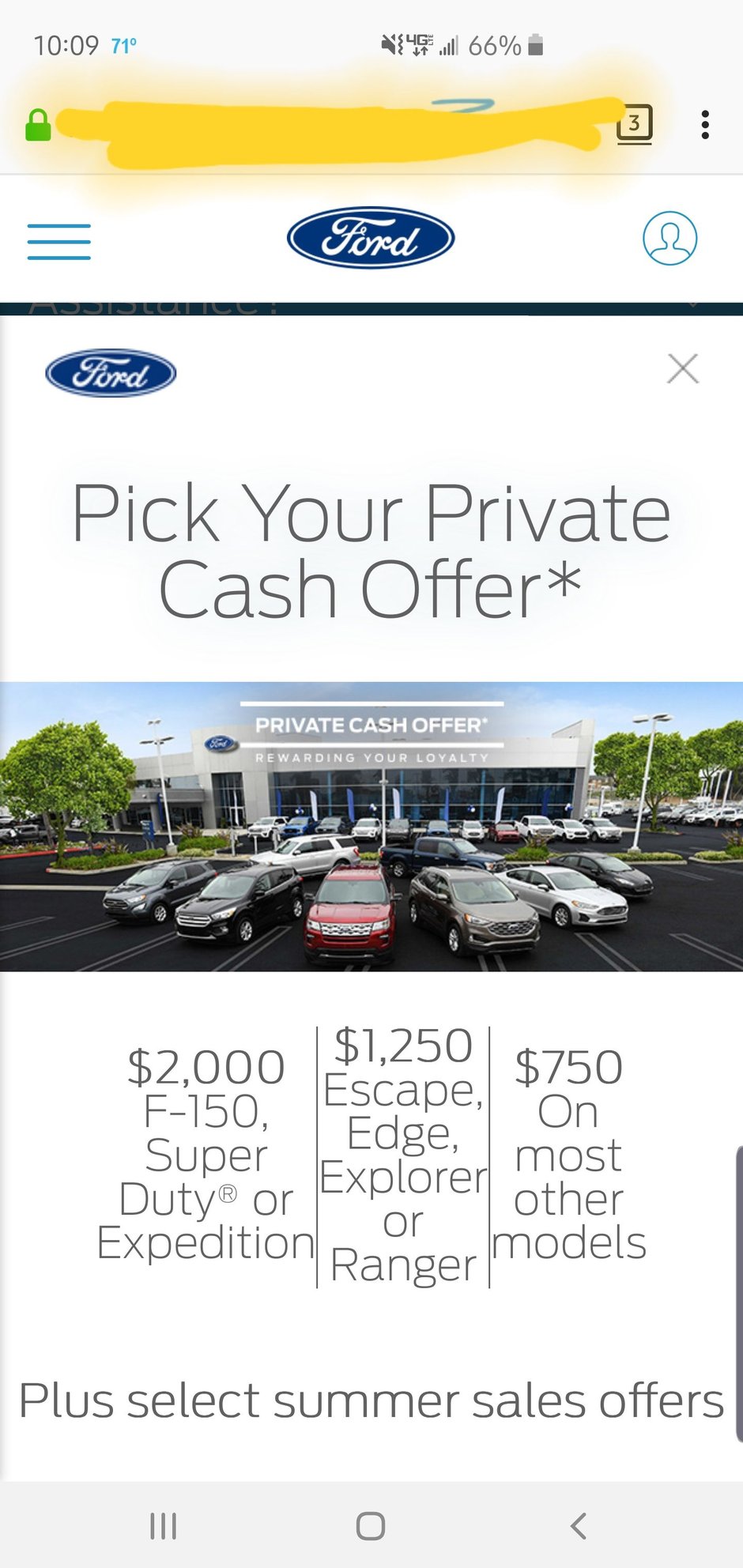Private cash offers Ford Truck Enthusiasts Forums