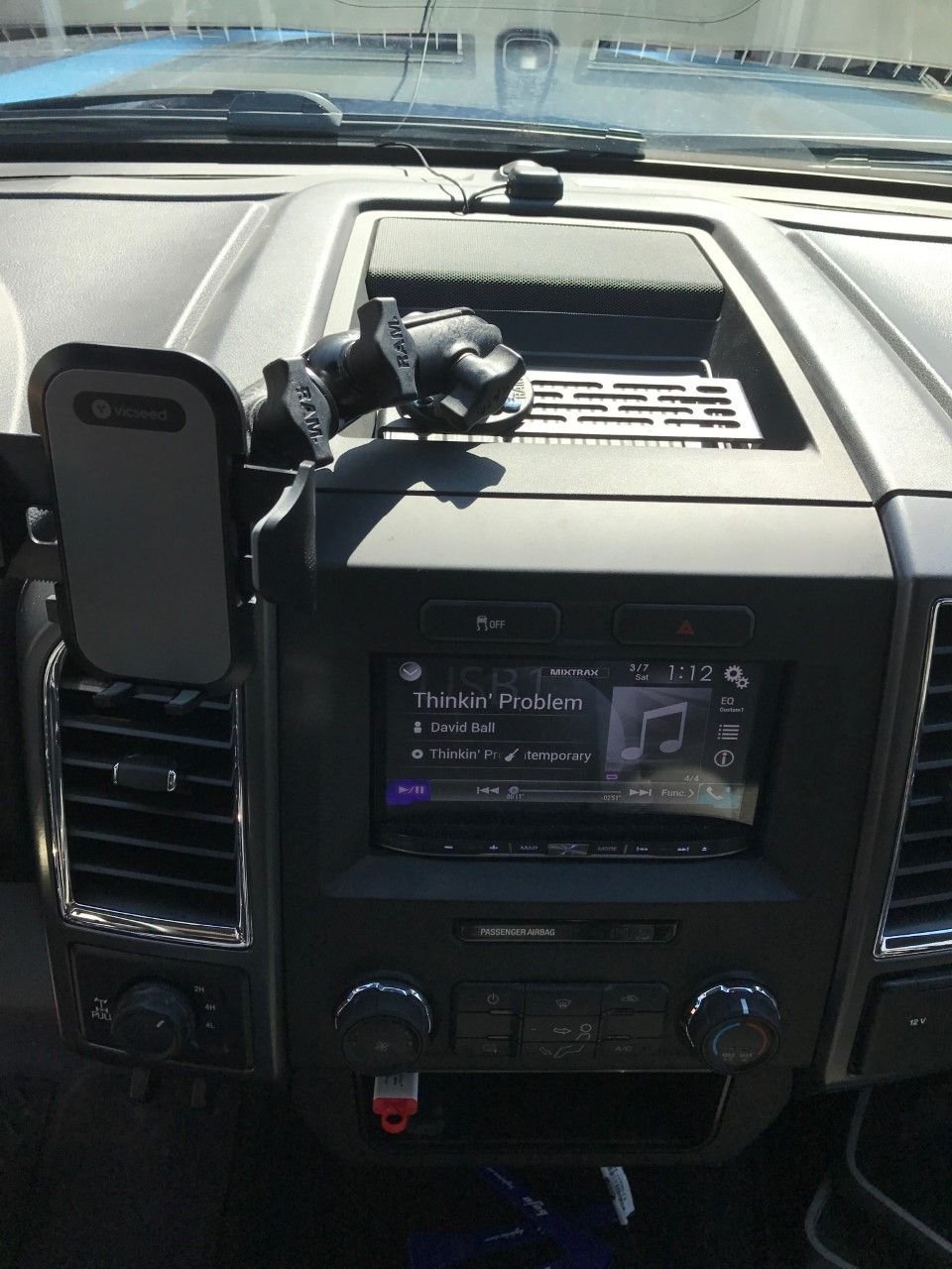 show your dash mounted cell phone holders - Ford Truck Enthusiasts Forums