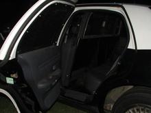 Rear windows covers and rollbar cage