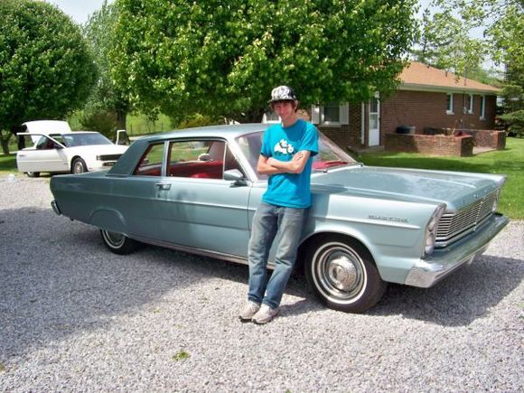 1965 ford custom 41k all original. 6cyl/auto trans/mint red interior..orig. never any rust