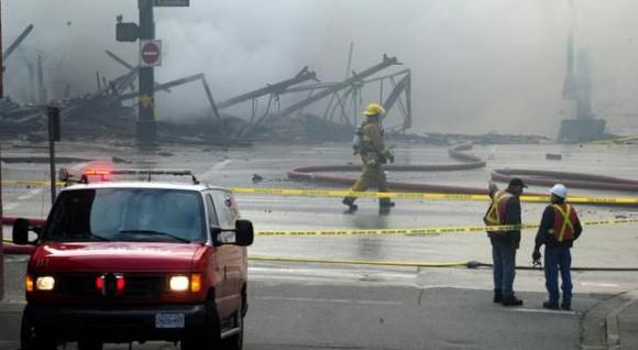 On scene