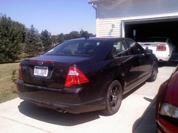 blacked out rims