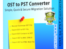SysInspire OST to PST converter software