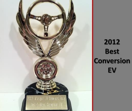 2012 Best Conversion EV Award