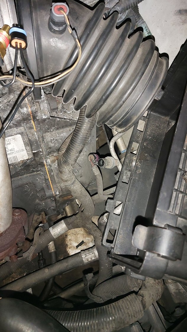 2005 Chevy Impala radiator cooling fan running continuously with DTC