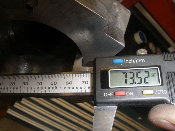 Inlet ported to 73.5mm