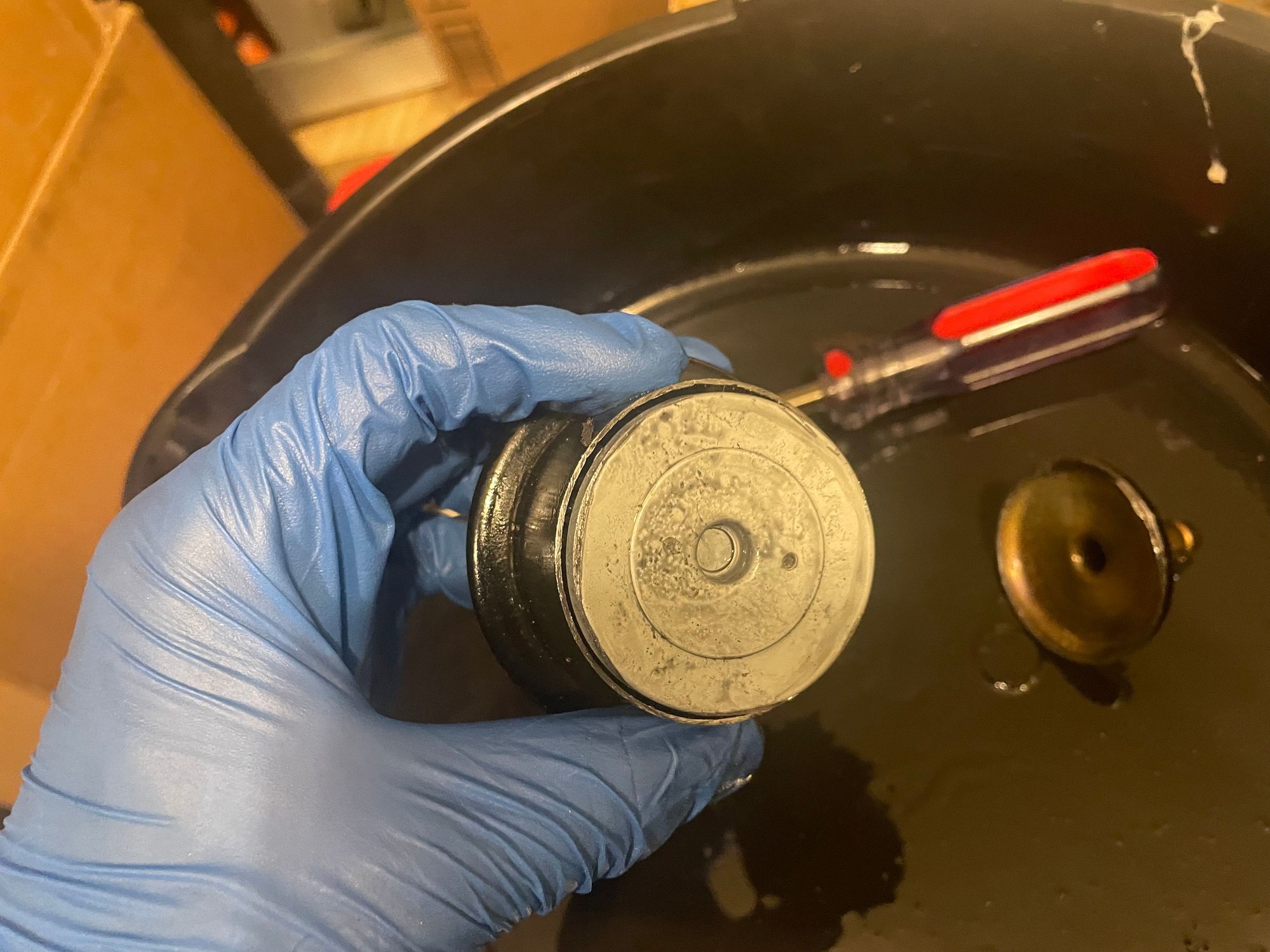 HCH-II CVT Filter cut open