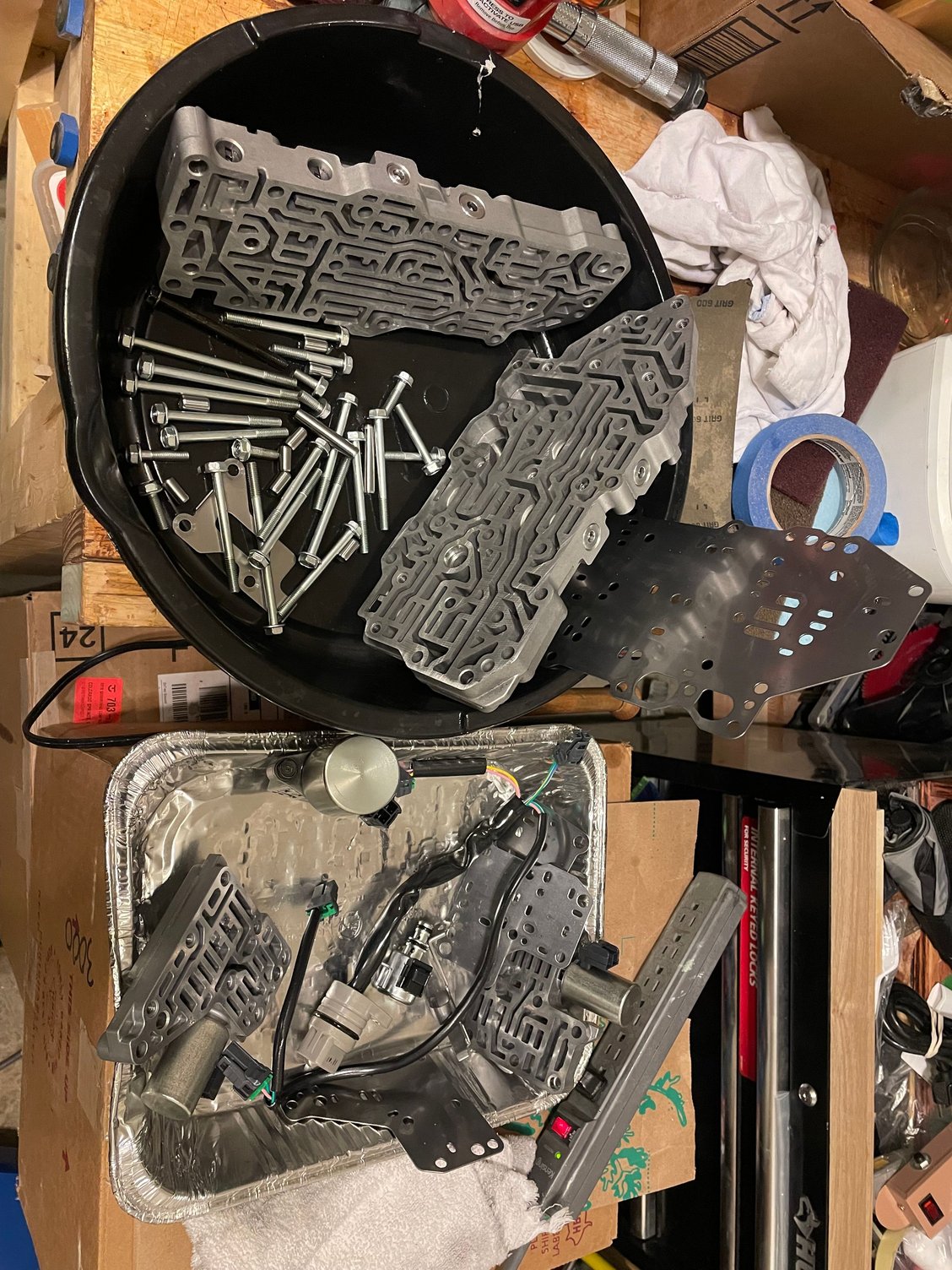 Service manual says clean with 