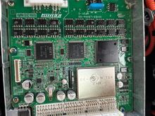 This is the inside of the box where that plug goes but idk where I’m checking volts in this thing. 