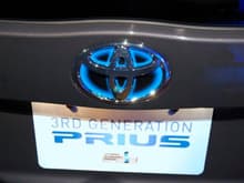 2010 Toyota Prius Production Badge Square