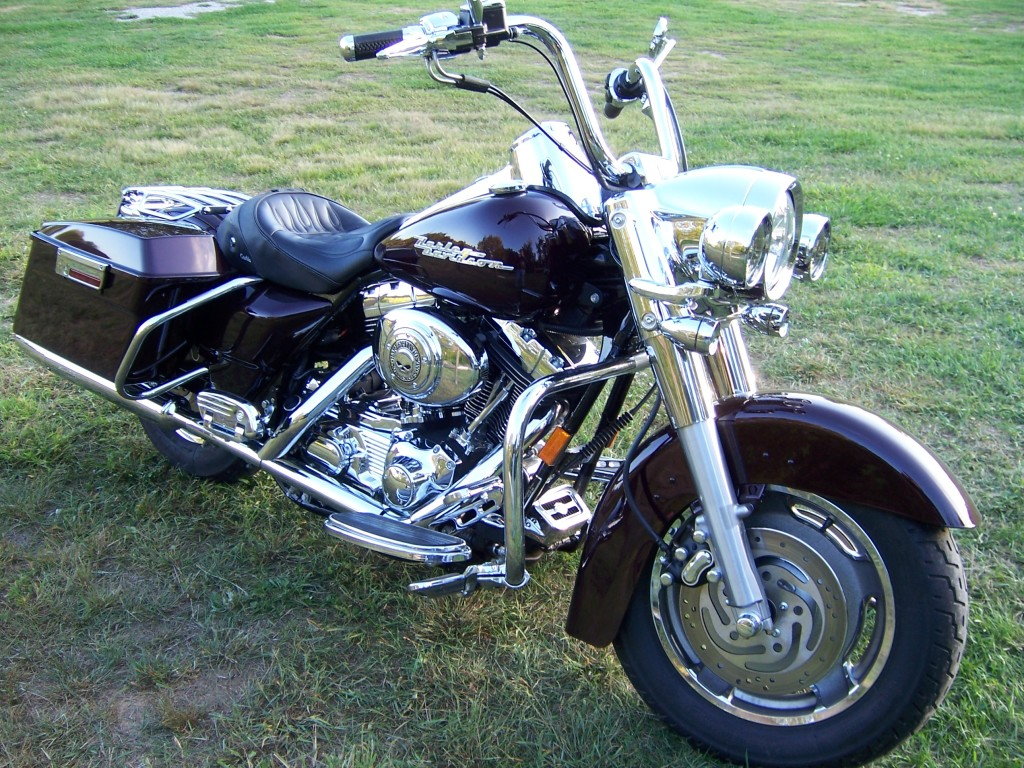 Pics Of Roadking With Ape Hangers Page 2 Harley Davidson Forums