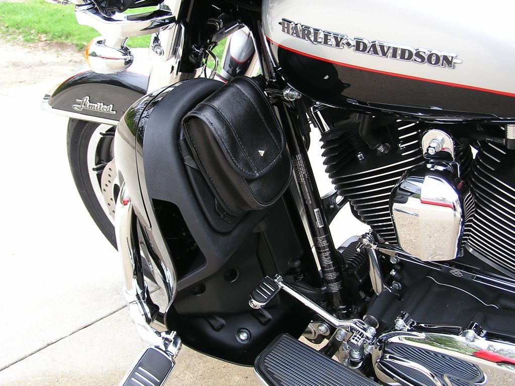 Lower fairing glove box door pouch Harley Davidson Forums