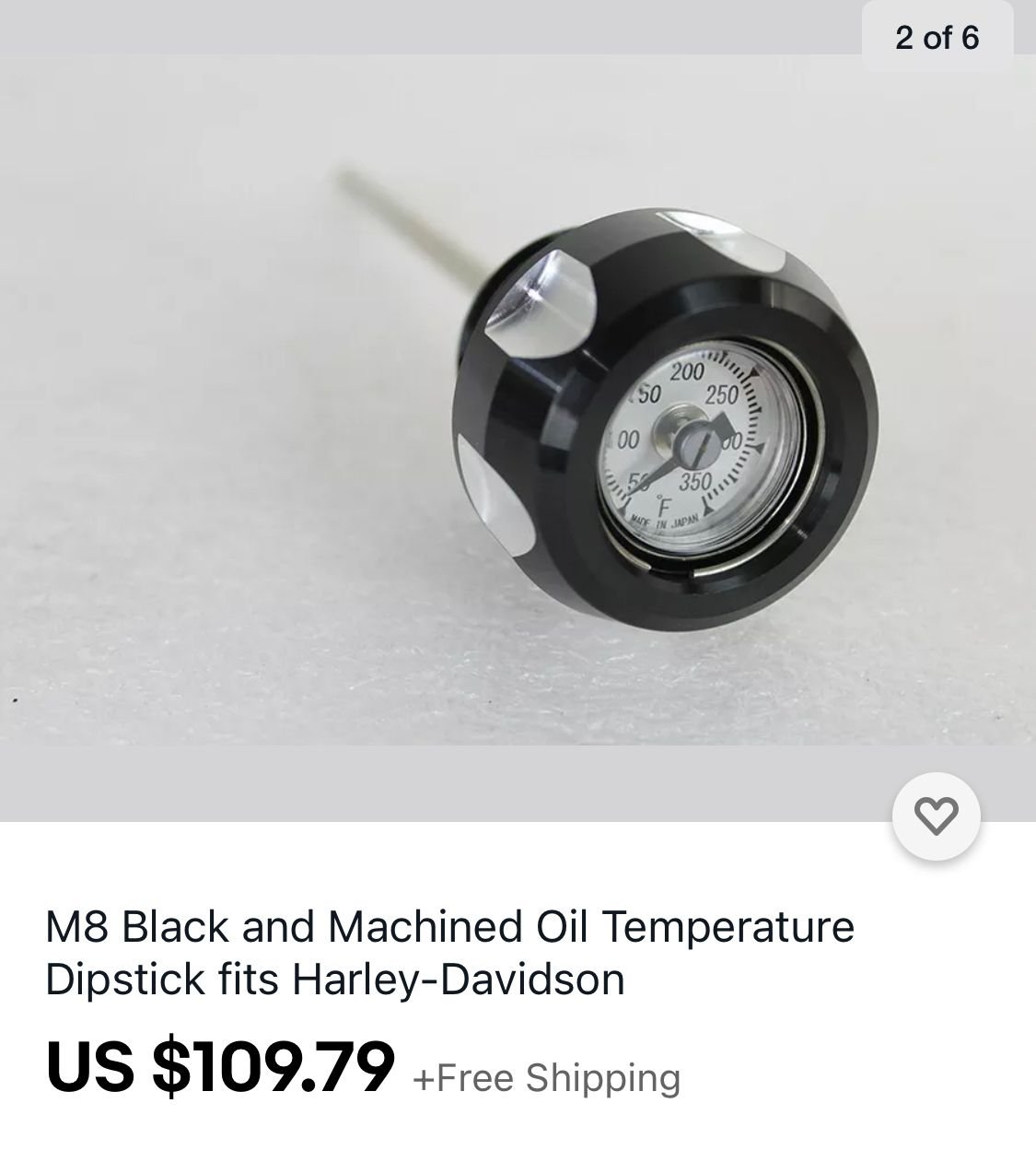 M8 Oil Temp gauge Harley Davidson Forums